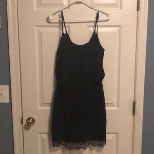 american eagle lace little black dress
